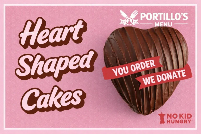 Portillo’s Heart Shaped Cakes This Valentine’s Day